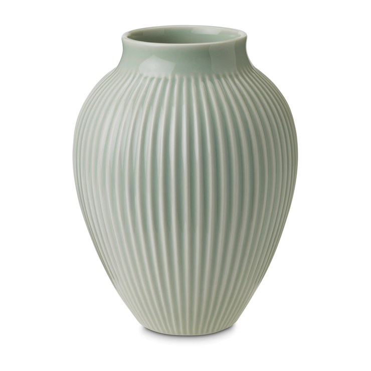 knabstrup-keramik Knabstrup vase fluted 20cm