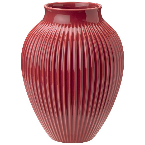 knabstrup-keramik Knabstrup Vase Fluted 27Cm
