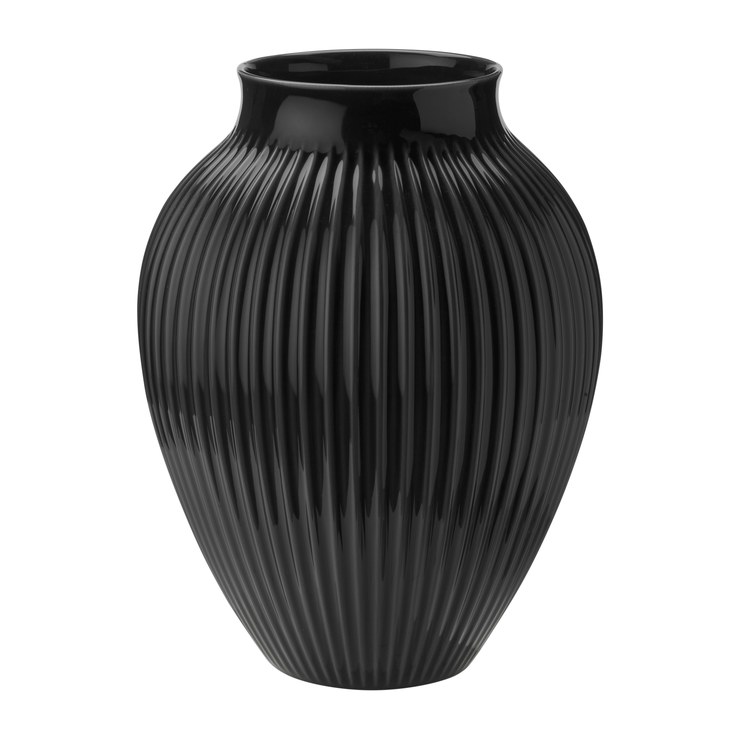 knabstrup-keramik Knabstrup vase ribbed 35cm