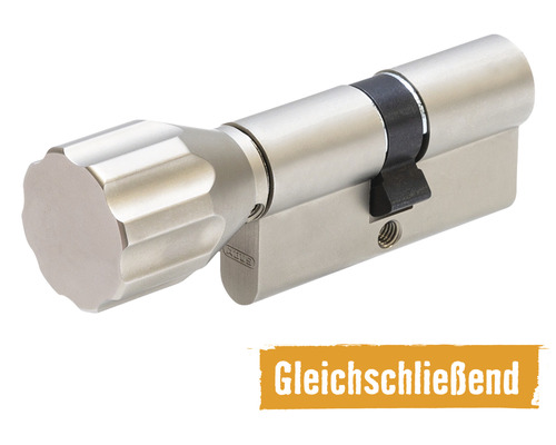 Knob cylinder KD6XNP Abus 30/30 mm keyed alike