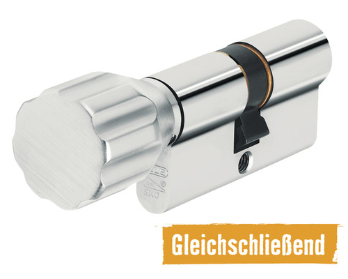 Knob cylinder KXP20SN Abus 30/30 mm keyed alike