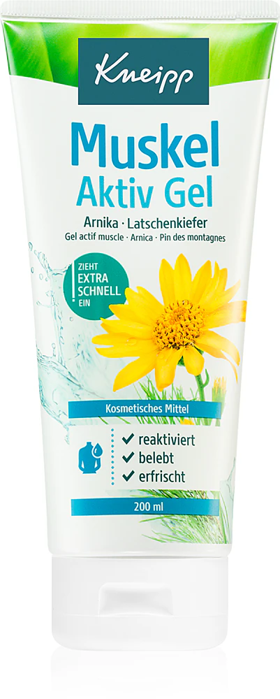 Kneipp Arnica Active cooling gel for tired muscles