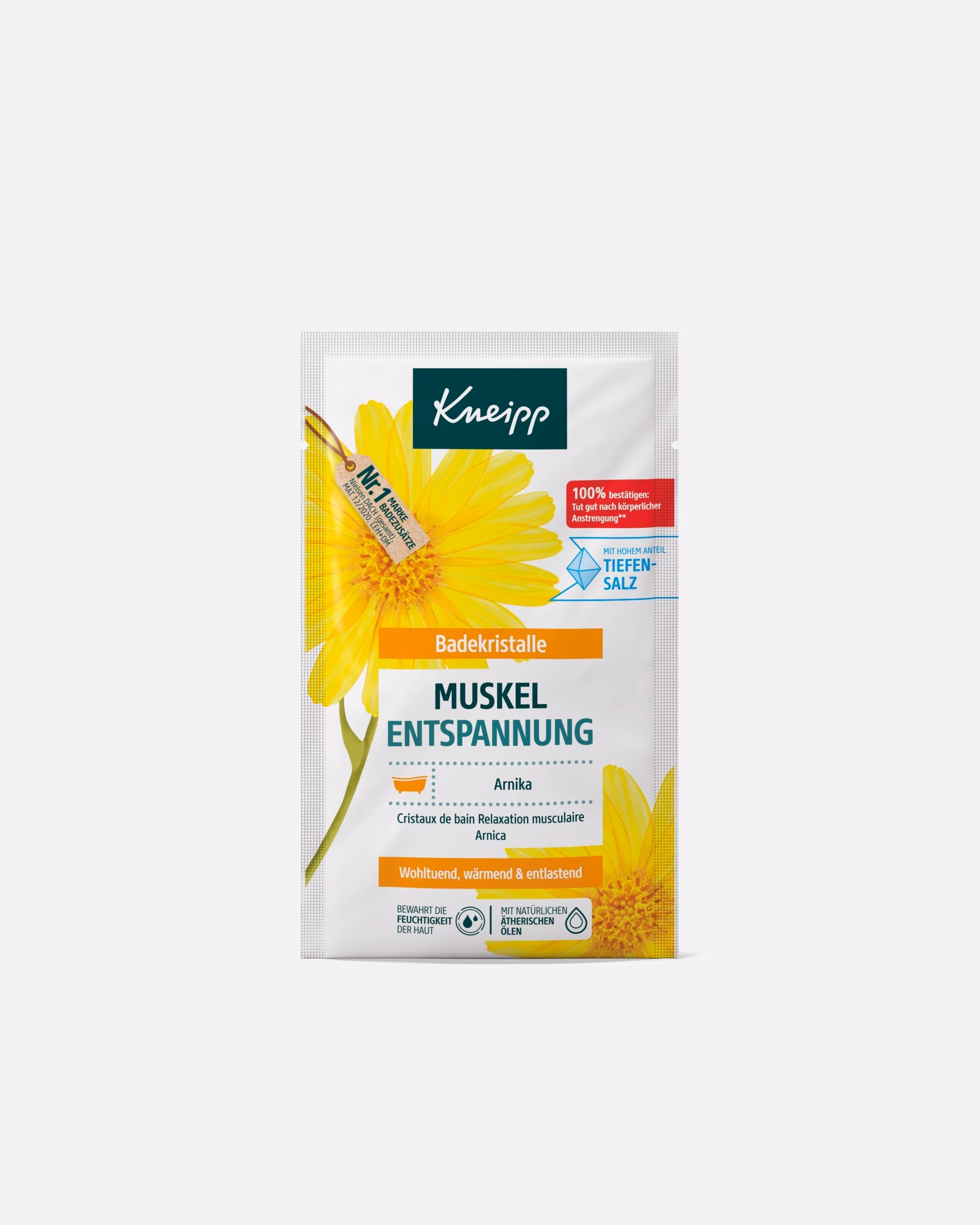 Kneipp bath additive bath crystals muscle relaxation