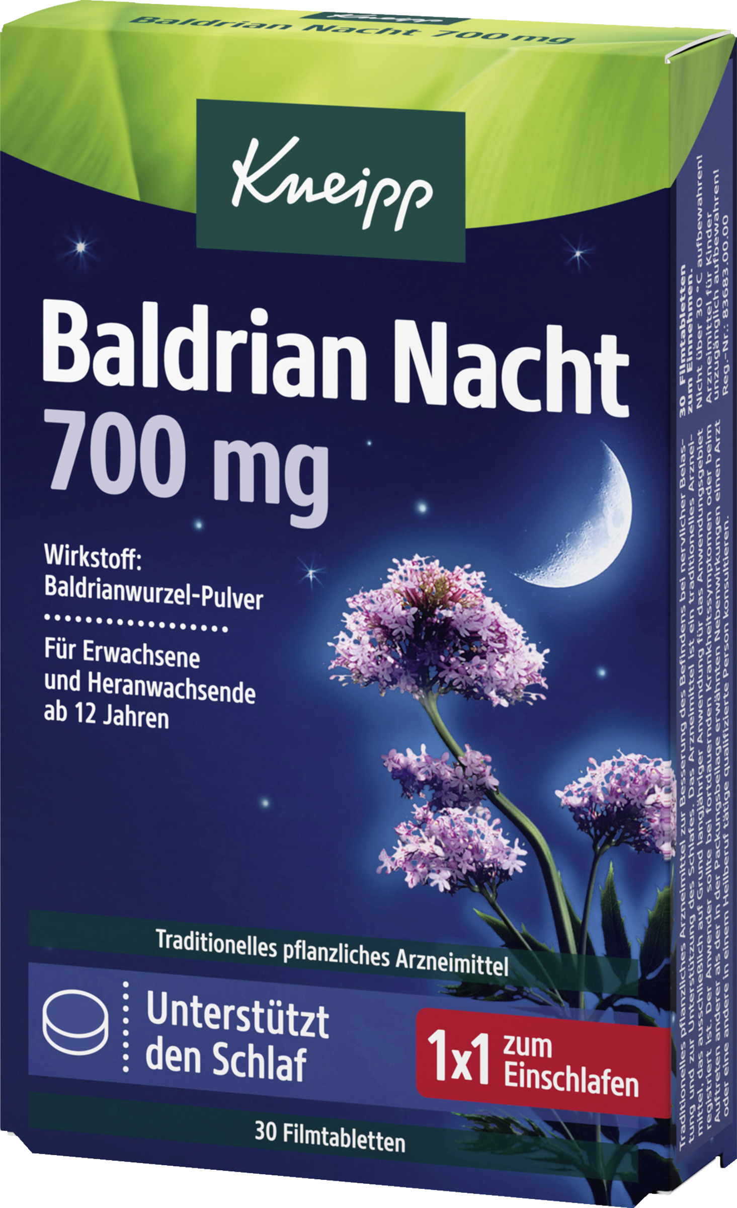 Kneipp Valerian Night 700 mg