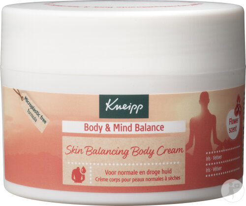 Kneipp Body & Mind Balance Body Cream Iris And Vetiver Jar 200ml