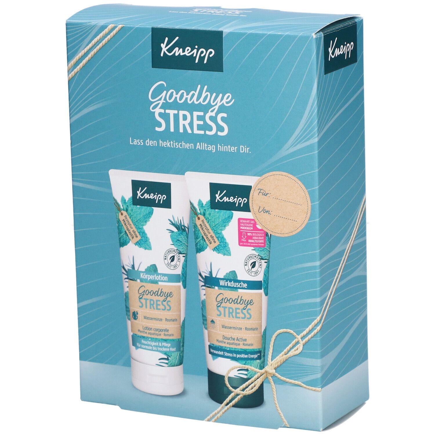 Kneipp gift pack Goodbye Stress 2x200 ml