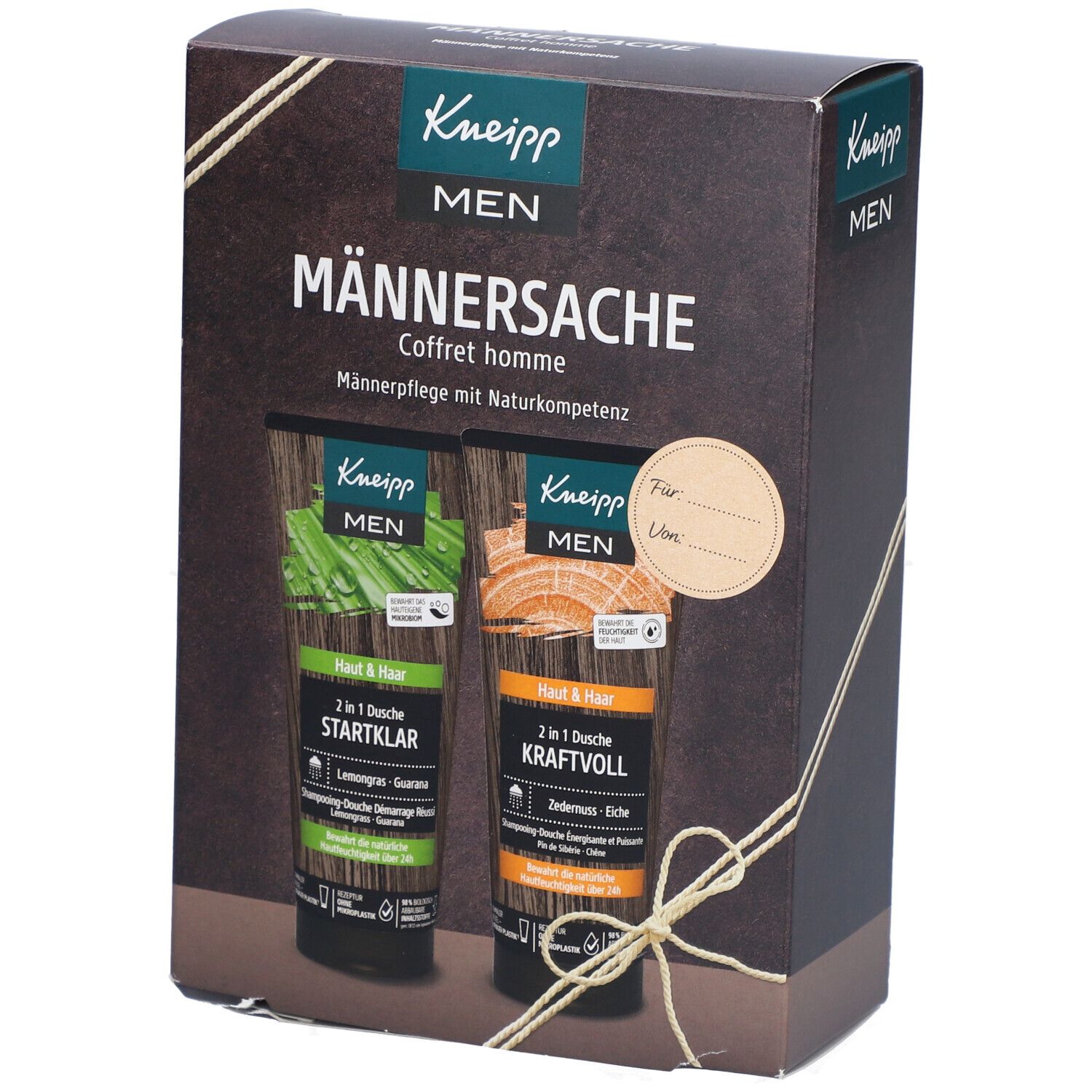 Kneipp gift pack for men 2x200 ml