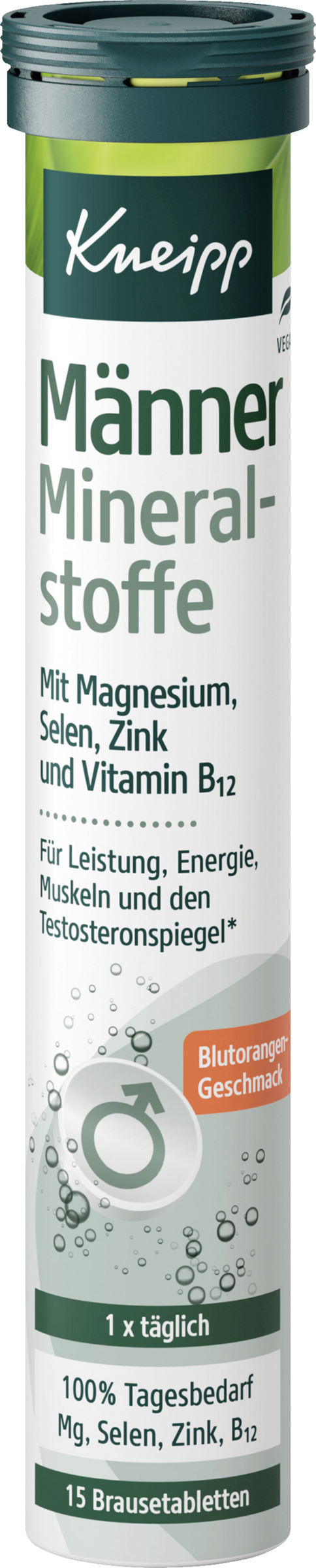 Kneipp Men's Minerals Effervescent Tablets