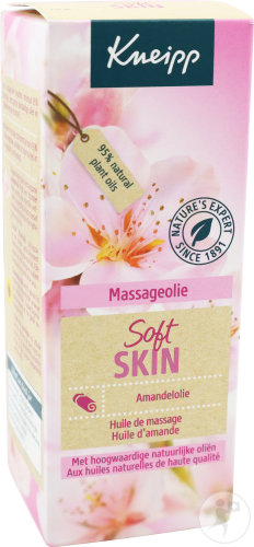Kneipp massage oil almond blossom skin tender bottle 100ml