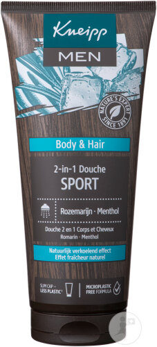 Kneipp Men Shower Gel 2-in-1 Sport Tube 200ml