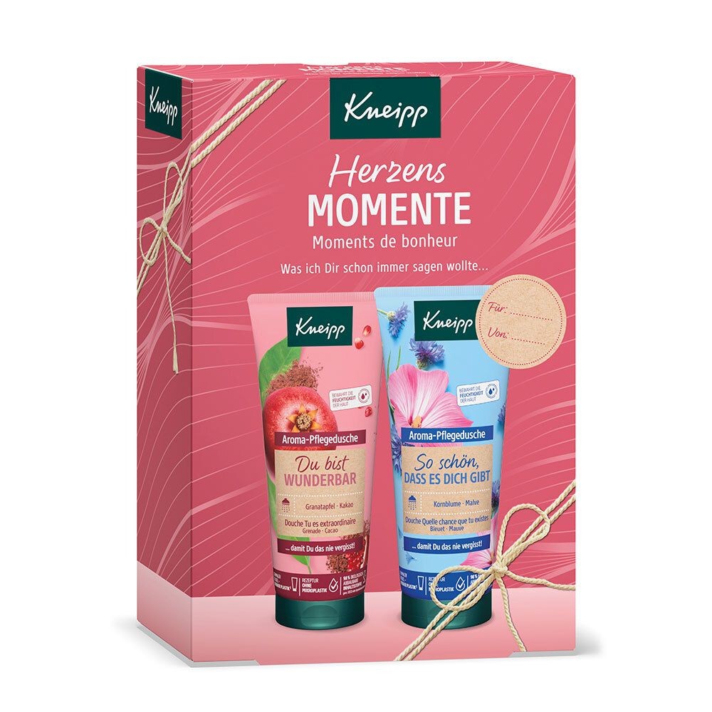 Kneipp® gift set moments of the heart 2x200 ml