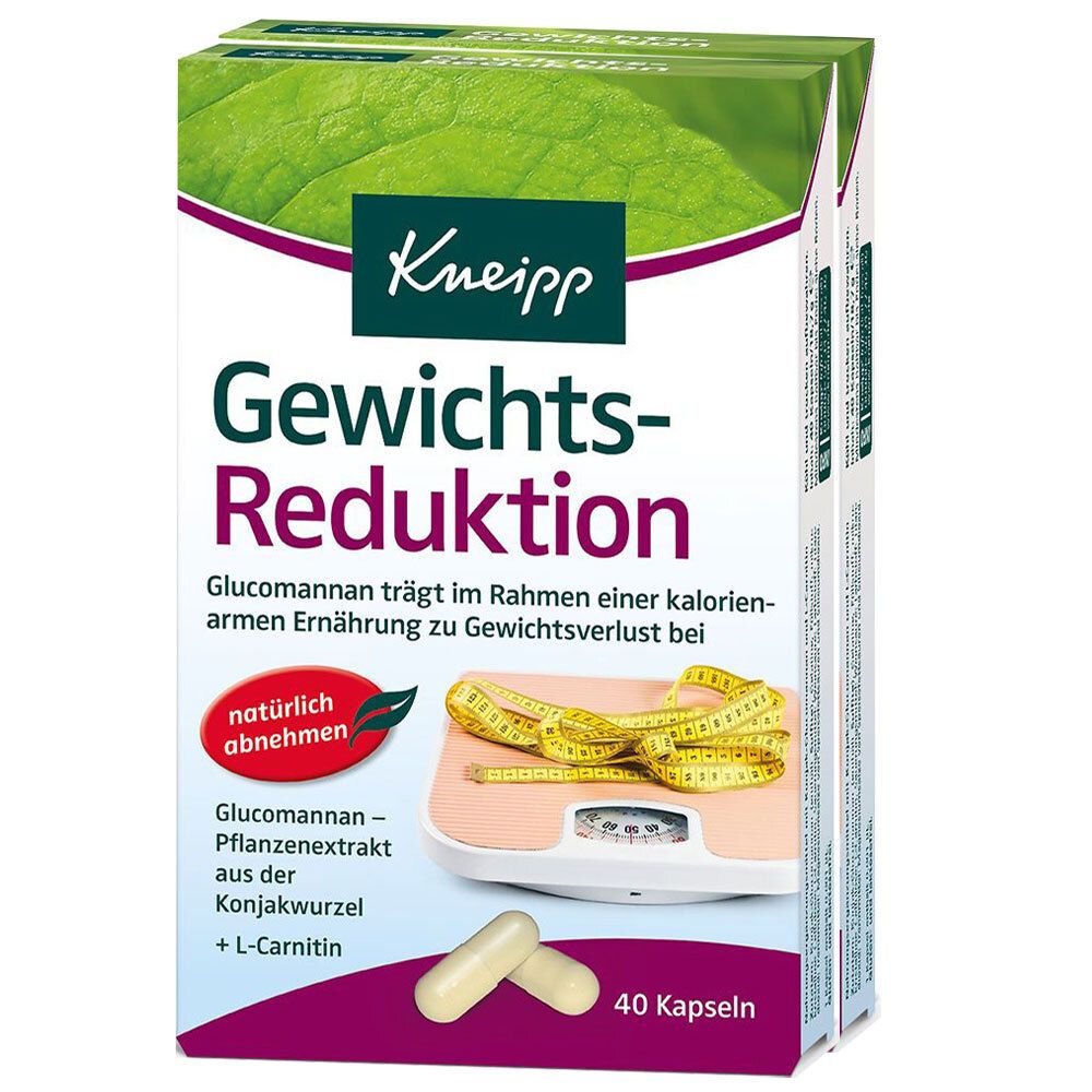 Kneipp® weight reduction double pack 2x40 St