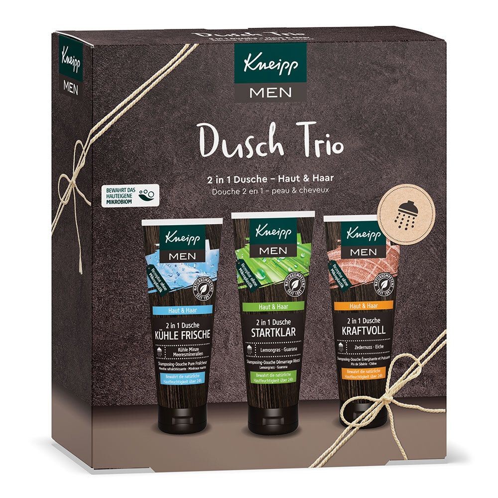Kneipp® MEN shower trio 3x75 ml