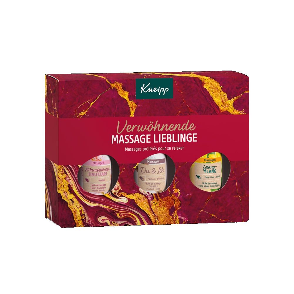 Kneipp pampering massage favorites 3x20 ml