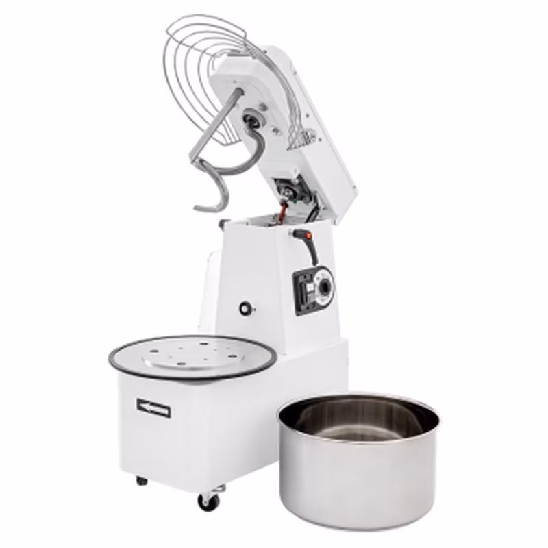 Wimar Dough mixer, dough kneader, dough kneader / 22 liter bowl / 400V / 1 speed setting