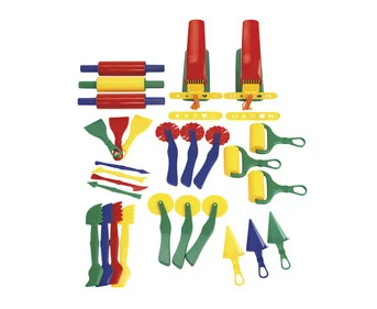 Play dough accessory set, 28 pieces