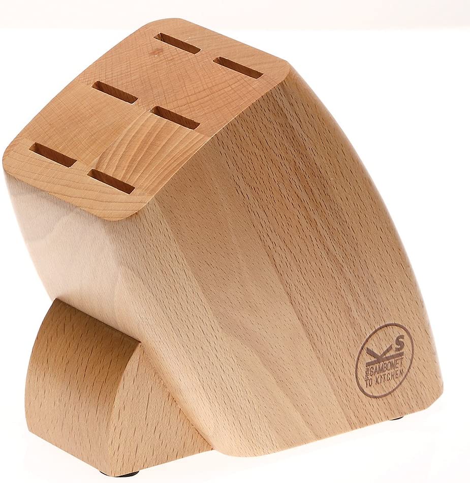 Sambonet Knife Block 15x8 cm Kitchen Knives Wood Natural