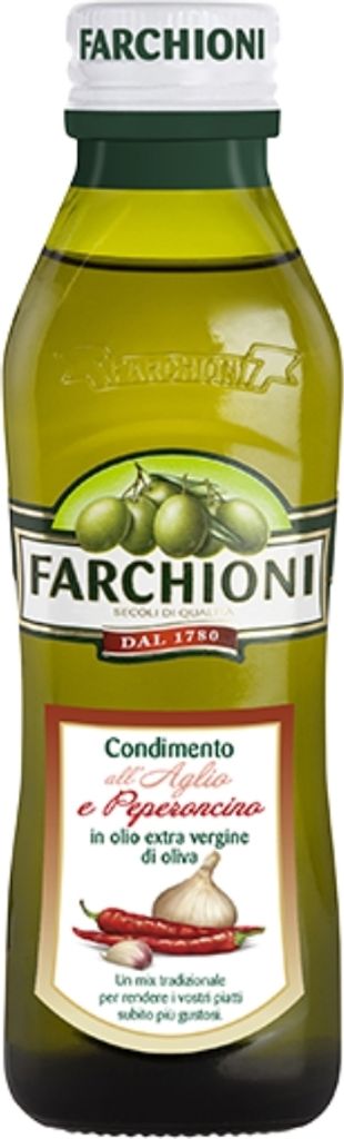 Garlic and pepper oil 250ml - Farchioni