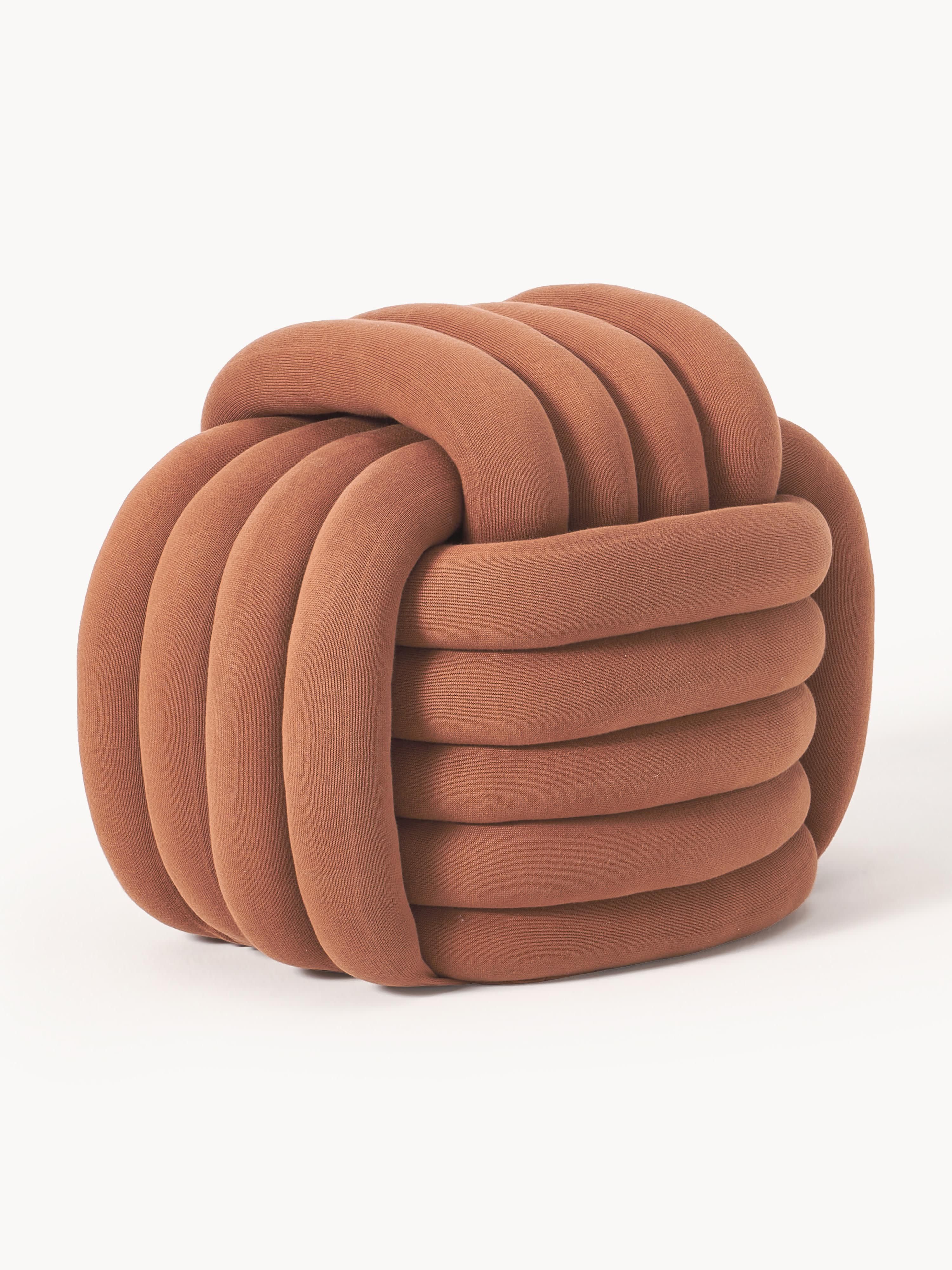 Westwing Collection Knot Pouf Twist