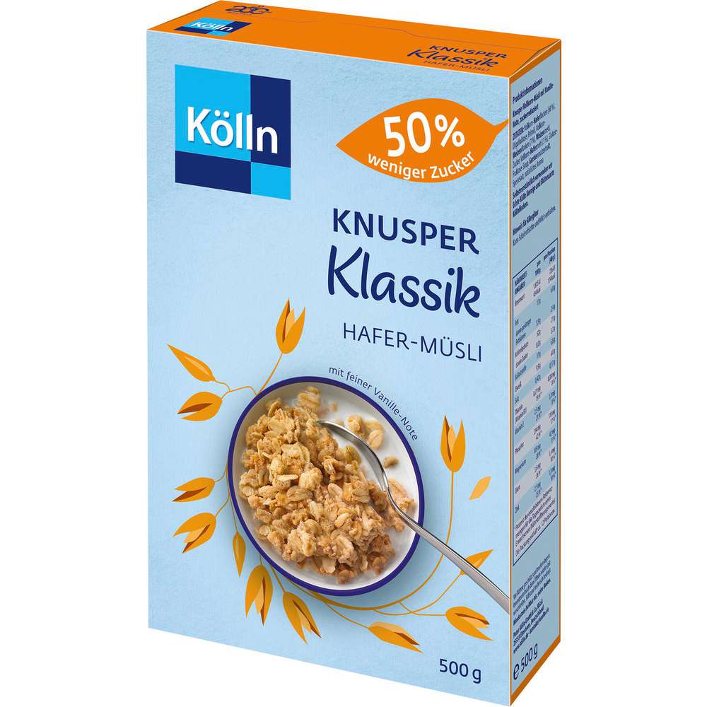 Kölln Knusper Müsli, Klassik Hafer