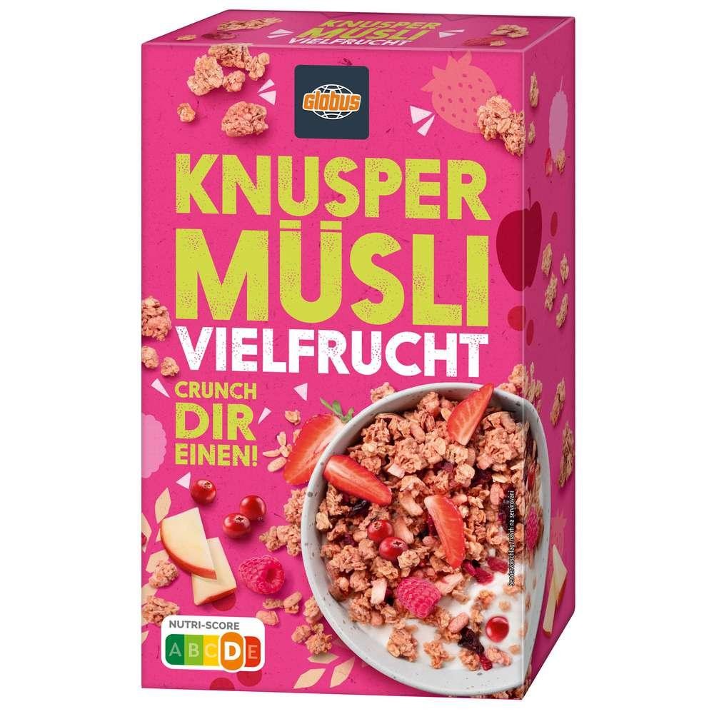 GLOBUS Crunchy muesli multifruit