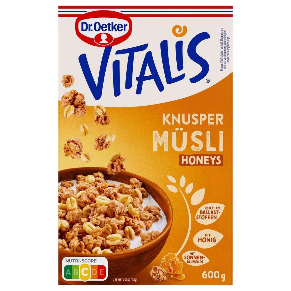 Dr. Oetker Crunchy muesli Vitalis, Honeys
