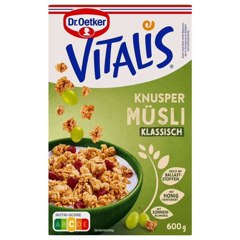 Dr. Oetker Vitalis crunchy muesli, classic