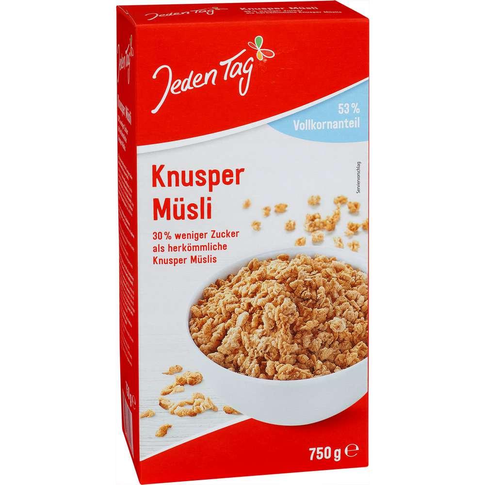 Jeden Tag Crunchy muesli, less sweet