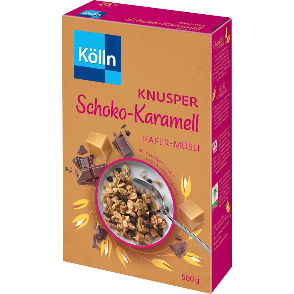 Kölln Knusper Schoko-Karamell Müsli