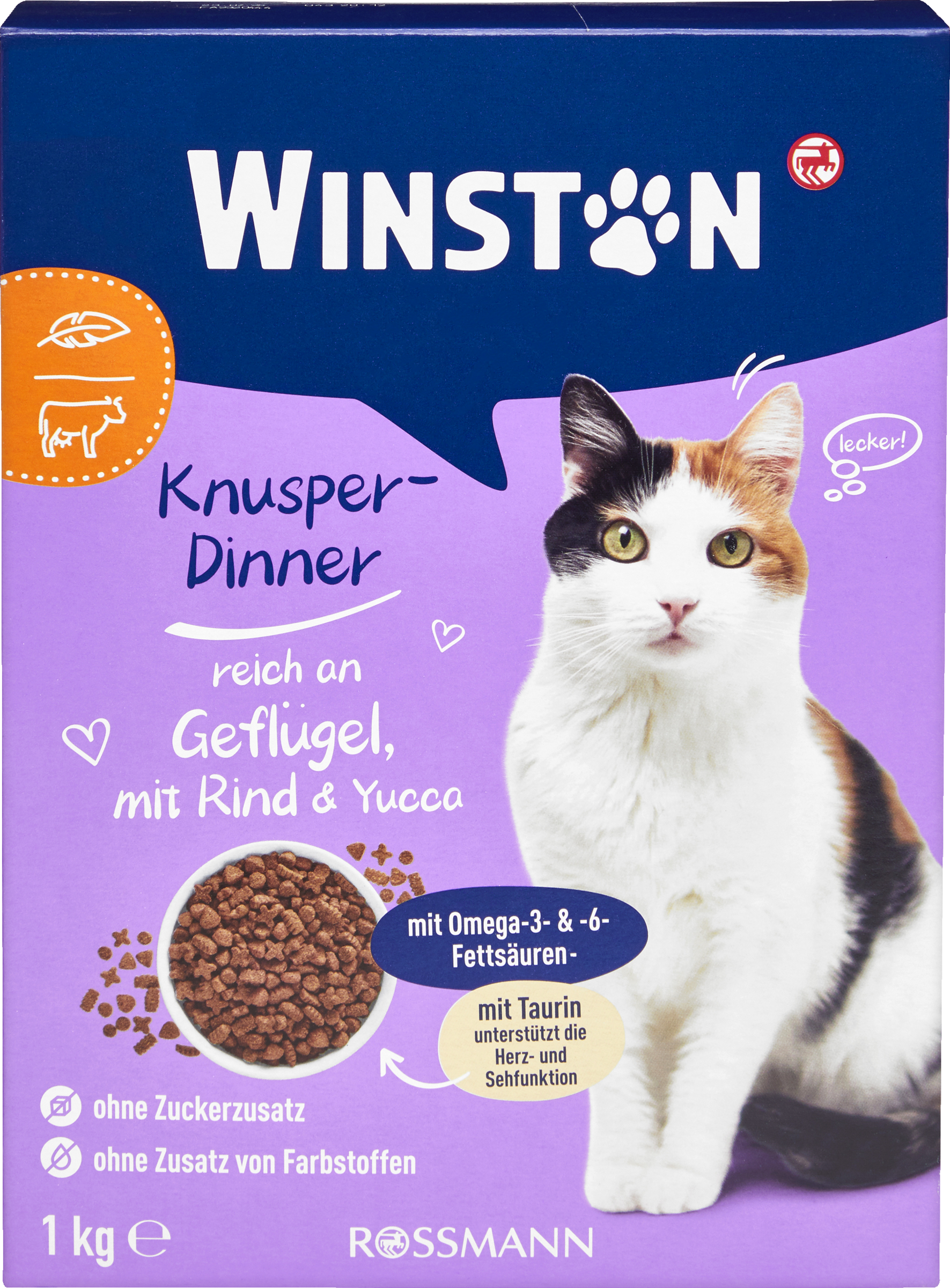 Winston Crunchy dinner