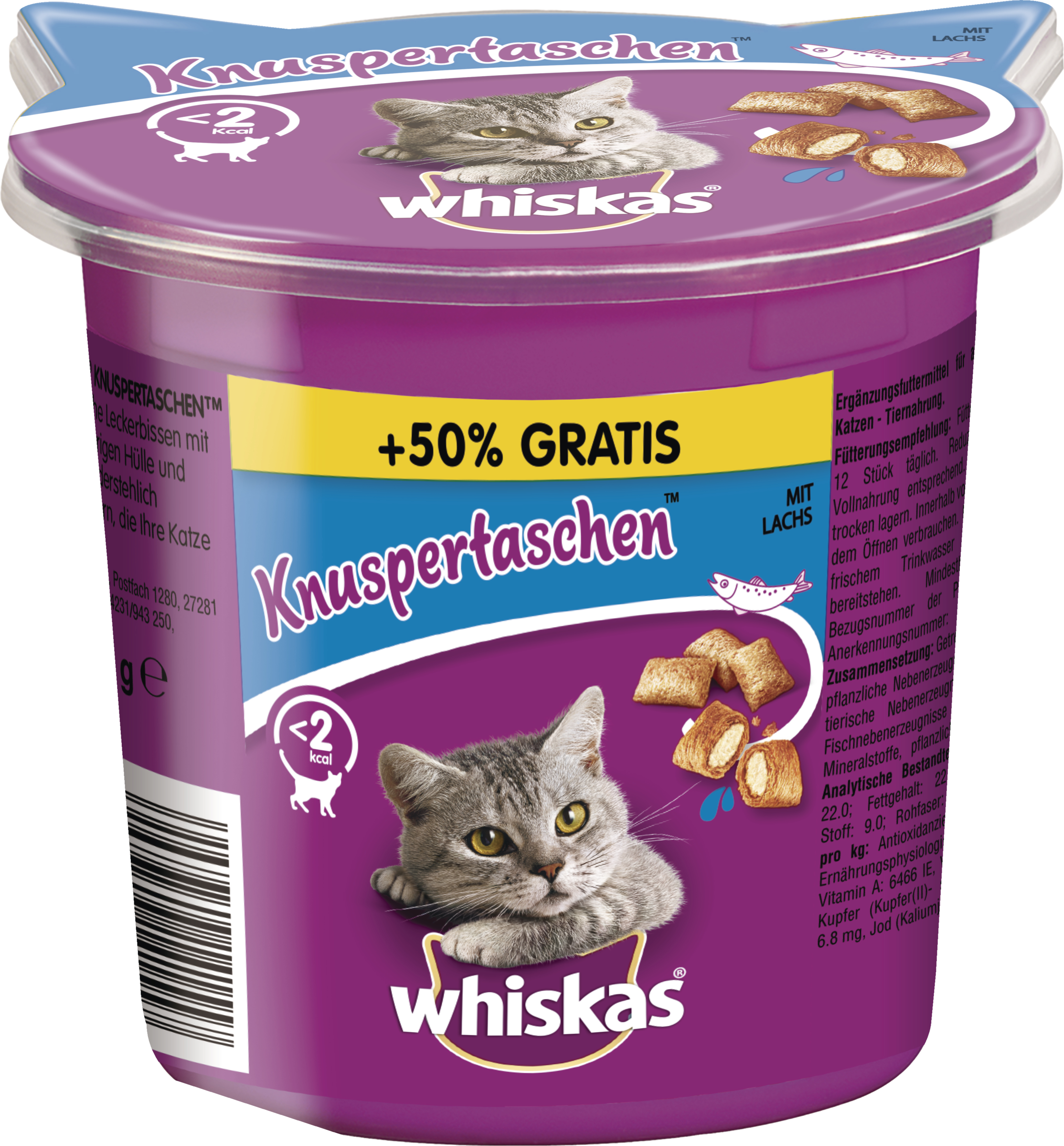 Whiskas Crunchy pockets with salmon