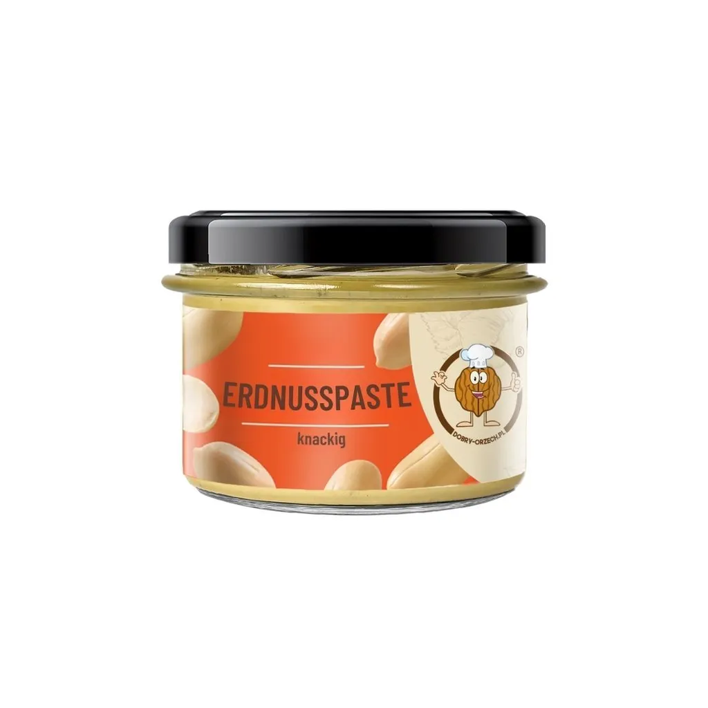 Manufaktura Dobry Orzech Crunchy Peanut Paste (180g)