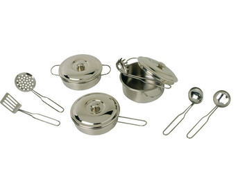 Cooking utensils for the doll's corner