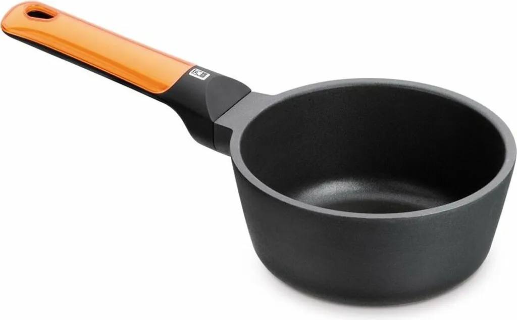 BRA Braisogona_A273816 Black Metal Cast Aluminum Saucepan