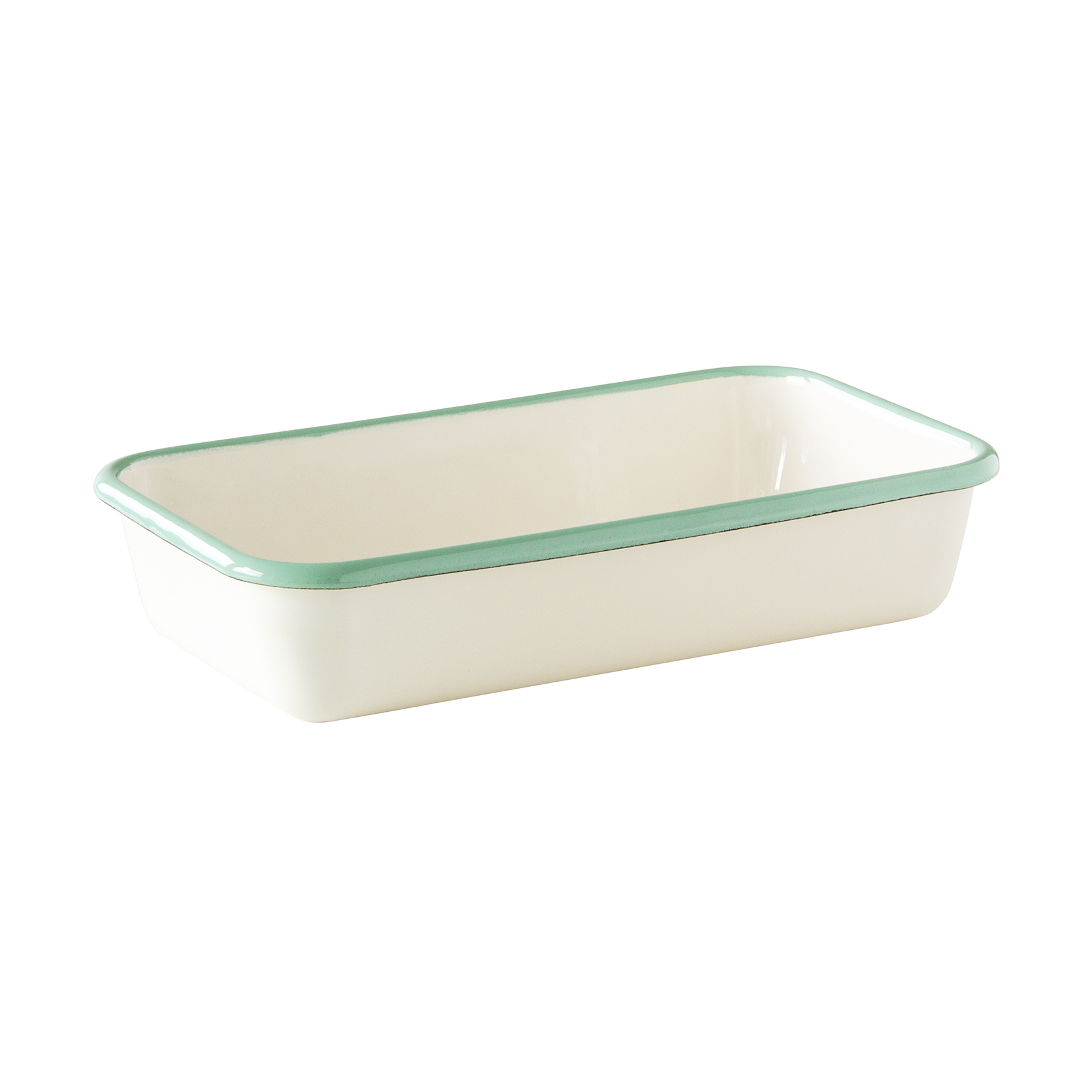 kockums-jernverk Kockums Casserole Dish, Cream lux-green, 23×13.5 cm