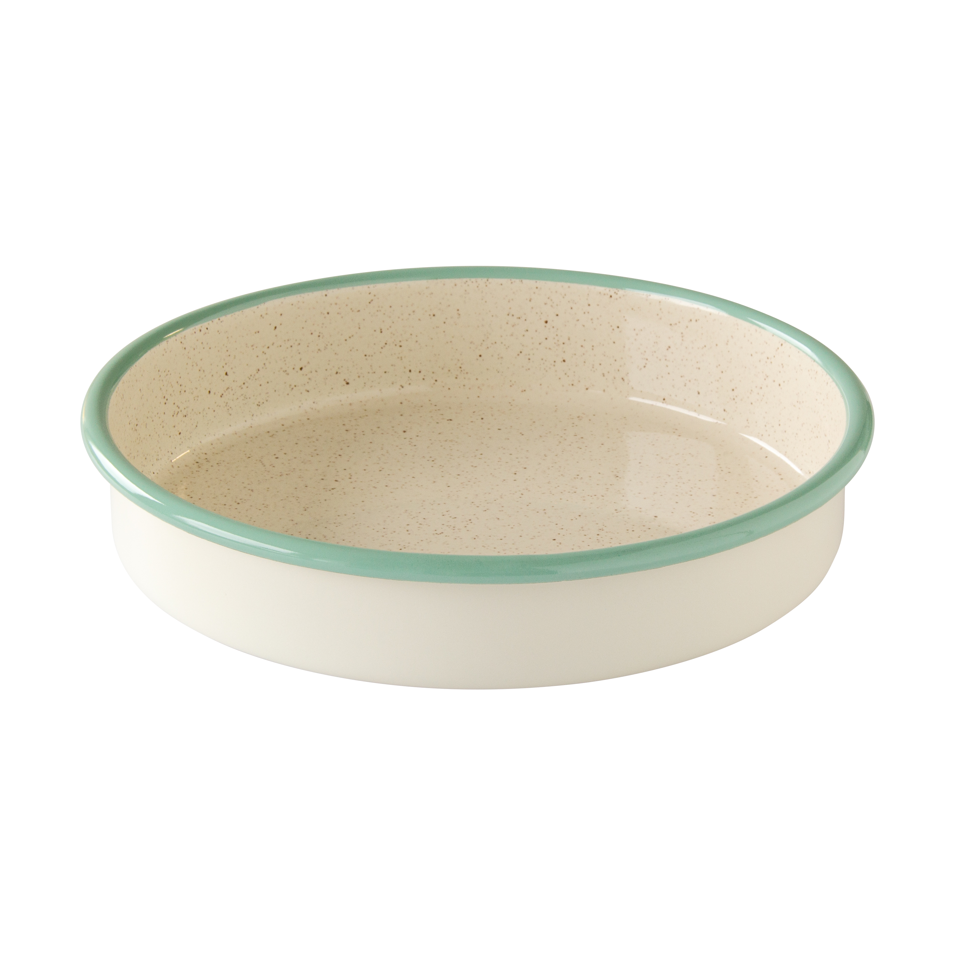 kockums-jernverk Kockums Casserole Dish, Cream Lux-green, round, Ø24 cm