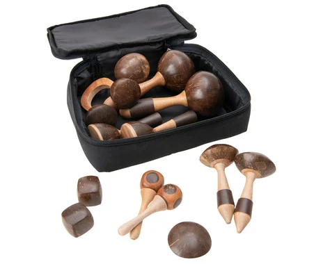 Coconut Maracas Set