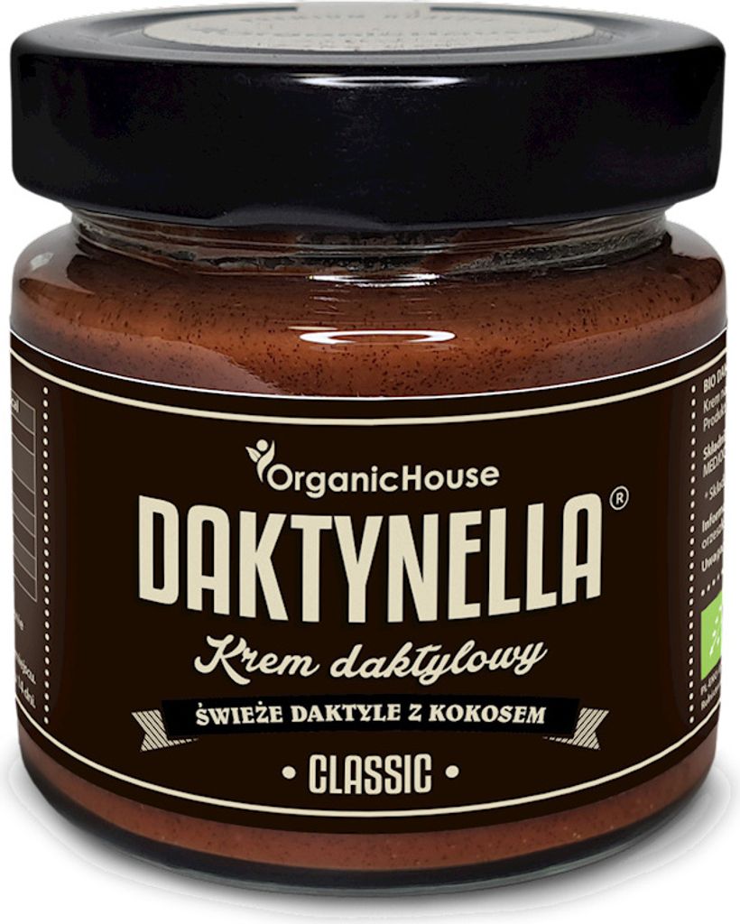 Classic Coconut and Date Cream Gluten-Free 190 g - Organic House (Date)
