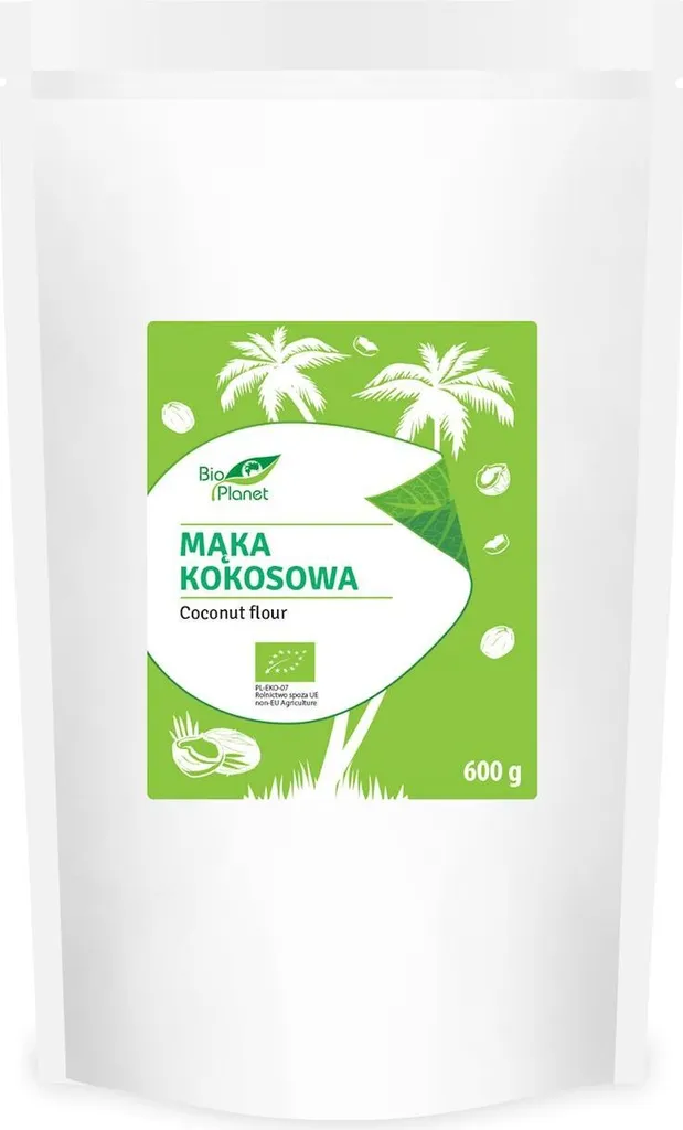 Biogo -COCONUT FLOUR 600 g - PLANET 600g