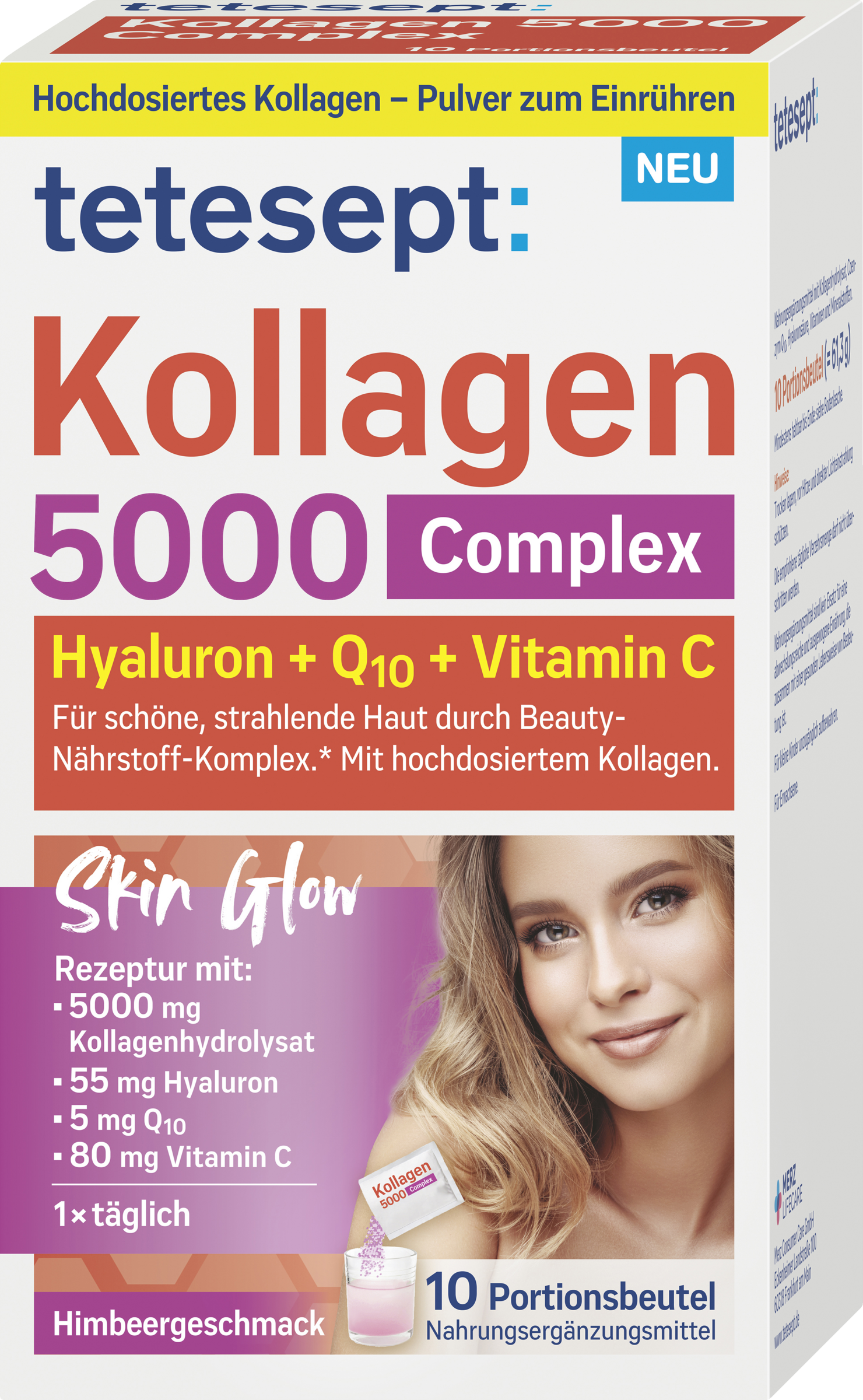 tetesept Collagen 5000 Complex drinking sachets