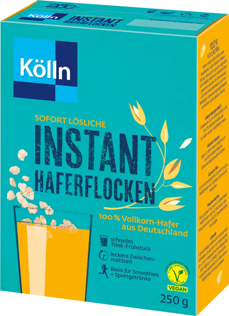 Kölln BALANCE Instant Flakes Oat Flakes 250.0 g