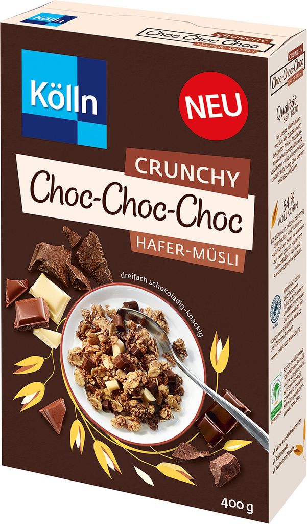 Kölln Chrunchy Choc Choc Oat Muesli 400.0 g
