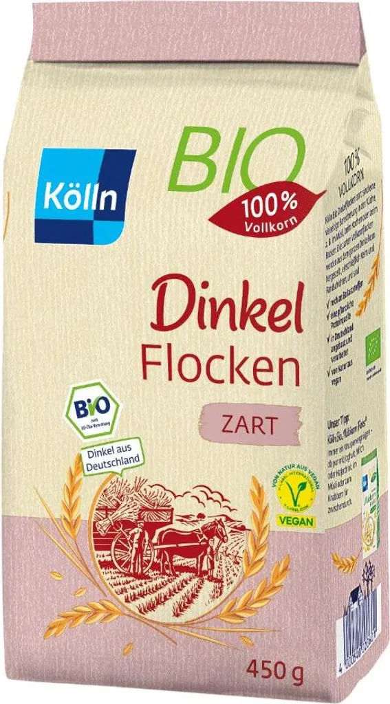 Kölln delicate spelt flakes, 450g