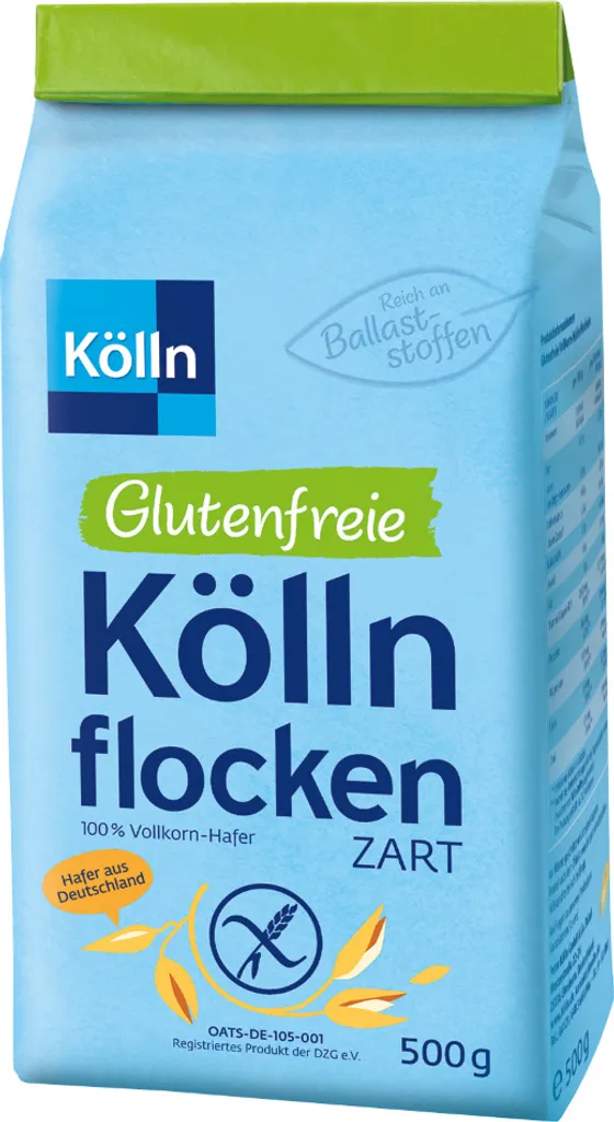 Kölln gluten-free Kölln flakes, delicate, 500g