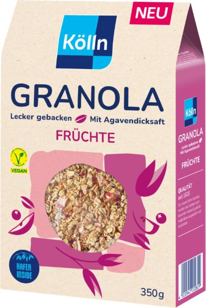 Kölln Granola Fruit, 350g