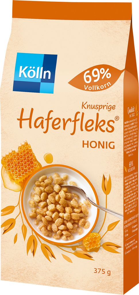 Kölln Haferfleks® Honey 6x375g savings package