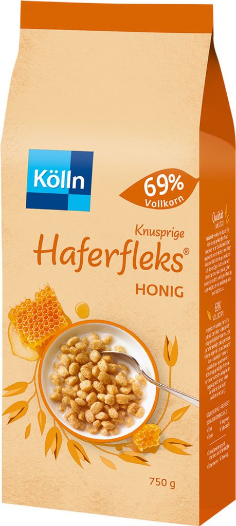 Kölln Haferfleks® Honey, 750g