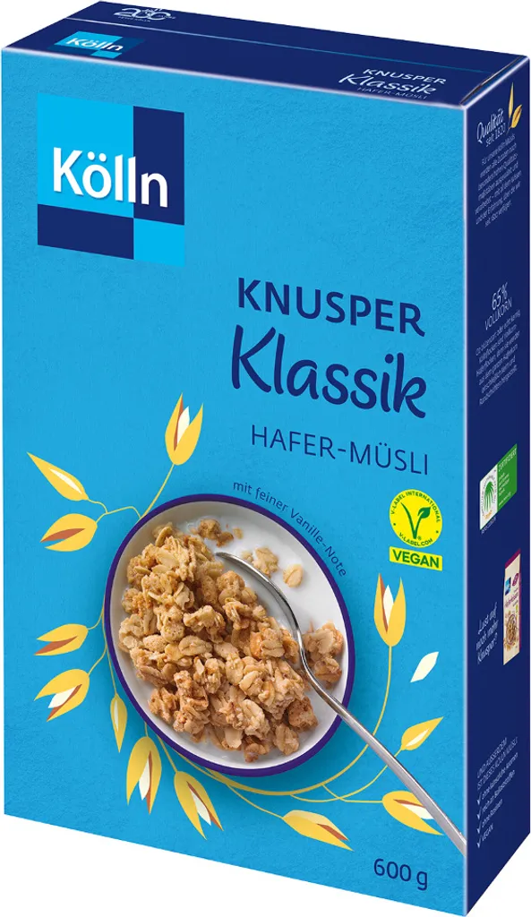 Kölln Knusper Klassik Muesli 600.0 g