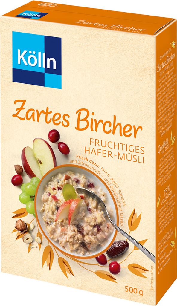 Kölln Muesli Bircher Fruit 7x500g Value Pack