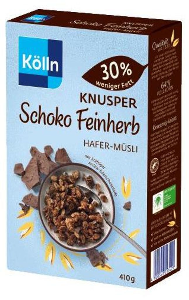 Kölln Crunchy Chocolate Dark Chocolate Muesli, 410g